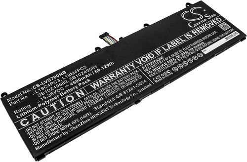 Batteri til Lenovo L19C4PC3,L19M4PC3,SB10Z49582,5B10Z49581 4500 mAh
