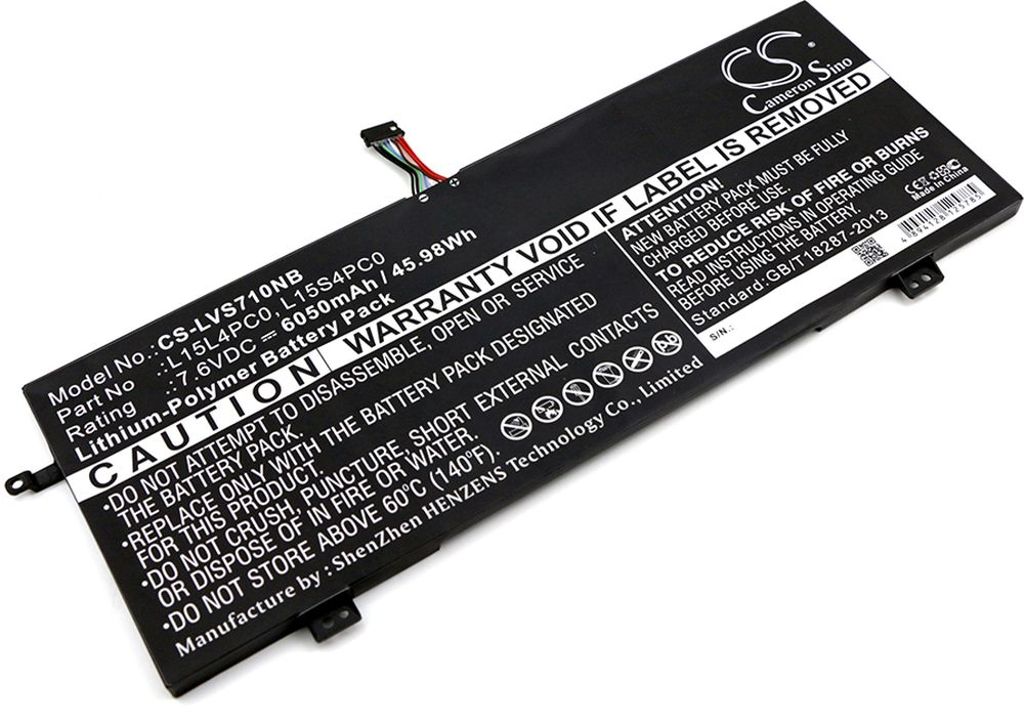 Batteri til Lenovo L15L4PC0,L15S4PC0,L15M4PC0,L15L4PCO 6050 mAh