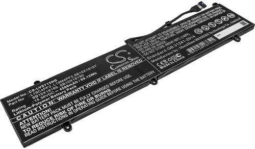 Batteri til Lenovo L19C4PF2,5B10X18187,L19M4PF2,SB10X18189,SB10X18190 4500 mAh