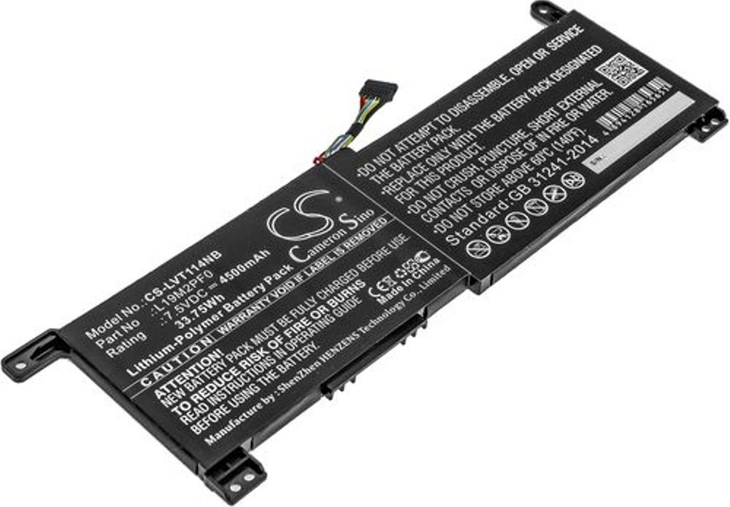 Batteri til Lenovo L19M2PF0,5B10W67171,SB10V25256,SB10V25257,SB10W67317 4500 mAh