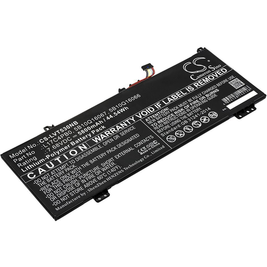 Batteri til Lenovo L17C4PB0,5B10Q16067,5B10Q16066,5B10Q22883,5B10W67403,L17M4PB0,SB10W67331 5800 mAh