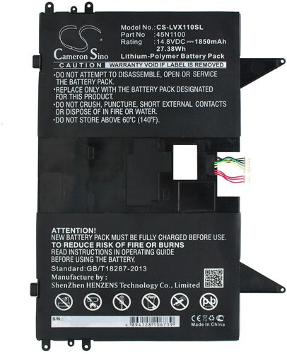 Batteri til Lenovo 45N1100,45N1101 1850 mAh