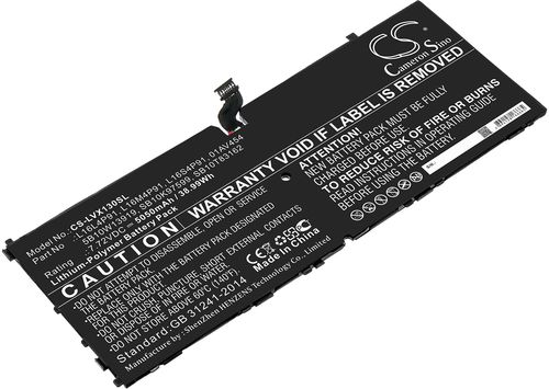Batteri til Lenovo 01AV454,5B10W13919,L16L4P91,L16M4P91,L16S4P91,SB10K97599,SB10T83162 5050 mAh