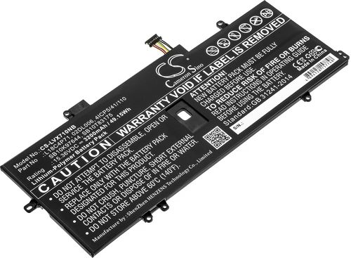 Batteri til Lenovo 02DL006,4ICP5/41/110,L18C4P71,SB10K97644,SB10T83175,02DL006L18M4P72,SB10K97643,02DL005L18L4P71,SB10K 3200 mAh