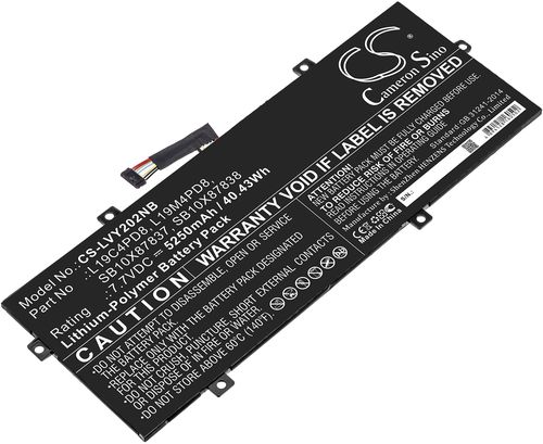 Batteri til Lenovo L19C4PD8,L19M4PD8,SB10X87837,SB10X87838 5250 mAh