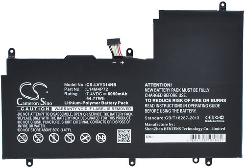 Batteri til Lenovo L14M4P72,L14S4P72 6050 mAh