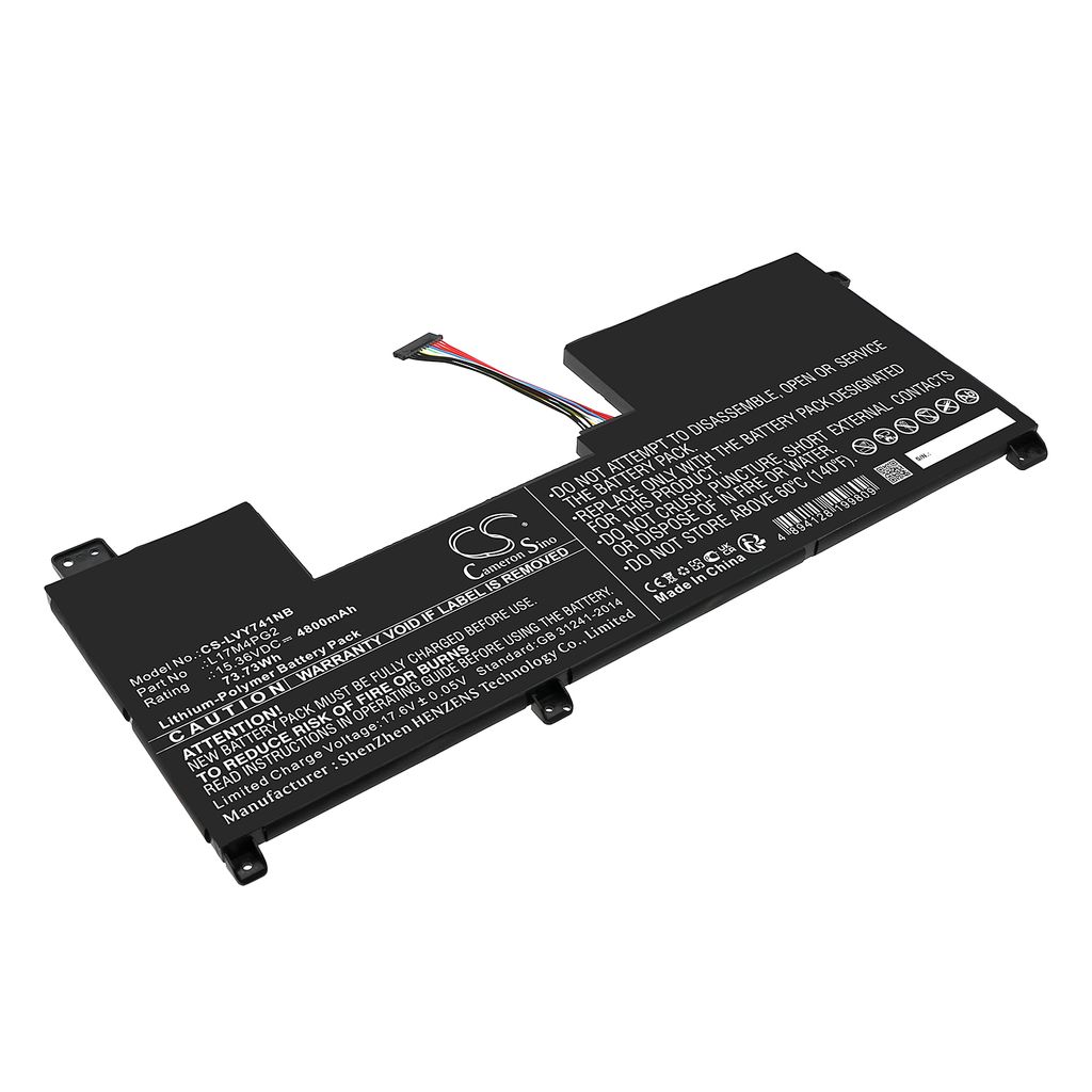 Batteri til Lenovo 5B10Q88556,5B10Q88558,5B10T11520,5B10W67206,5B10W67371,928QA224H,L17C4PG2,L17L4PG2,L17M4PG2,L17S4PG2 4800 mAh