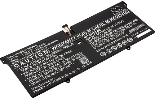 Batteri til Lenovo L16C4P61,L16M4P60,5B10N01565 8800 mAh