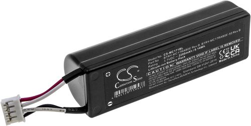 Batteri til Motorola 82-97131-01 Rev B,82-97131-03 Rev B,BTRY-MC17RAB0E Rev B,BTRY-MC17RAB0E-50 Rev B 2200 mAh