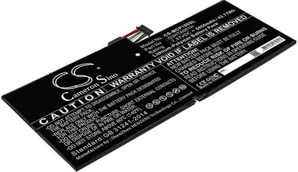 Batteri til Microsoft G3HTA061H 5650 mAh