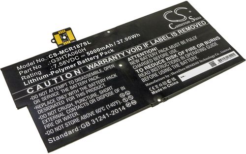 Batteri til Microsoft G3HTA060H 5000 mAh