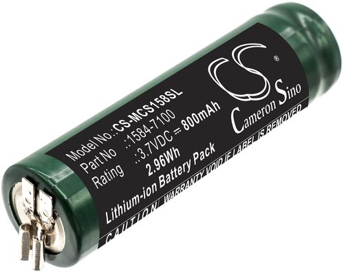 Batteri til Moser 1584-7100 800 mAh