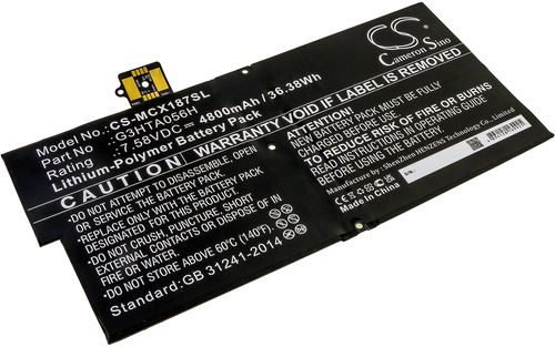 Batteri til Microsoft G3HTA056H 4800 mAh
