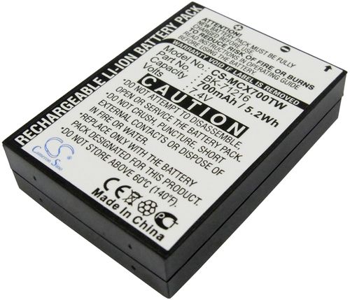 Batteri til microTALK BK-71216 700 mAh
