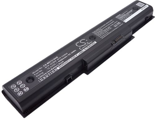 Batteri til Medion BTP-DOBM,BTP-DNBM,40036340,40036339,40036343,604N00T011140,604N00T011107 4400 mAh