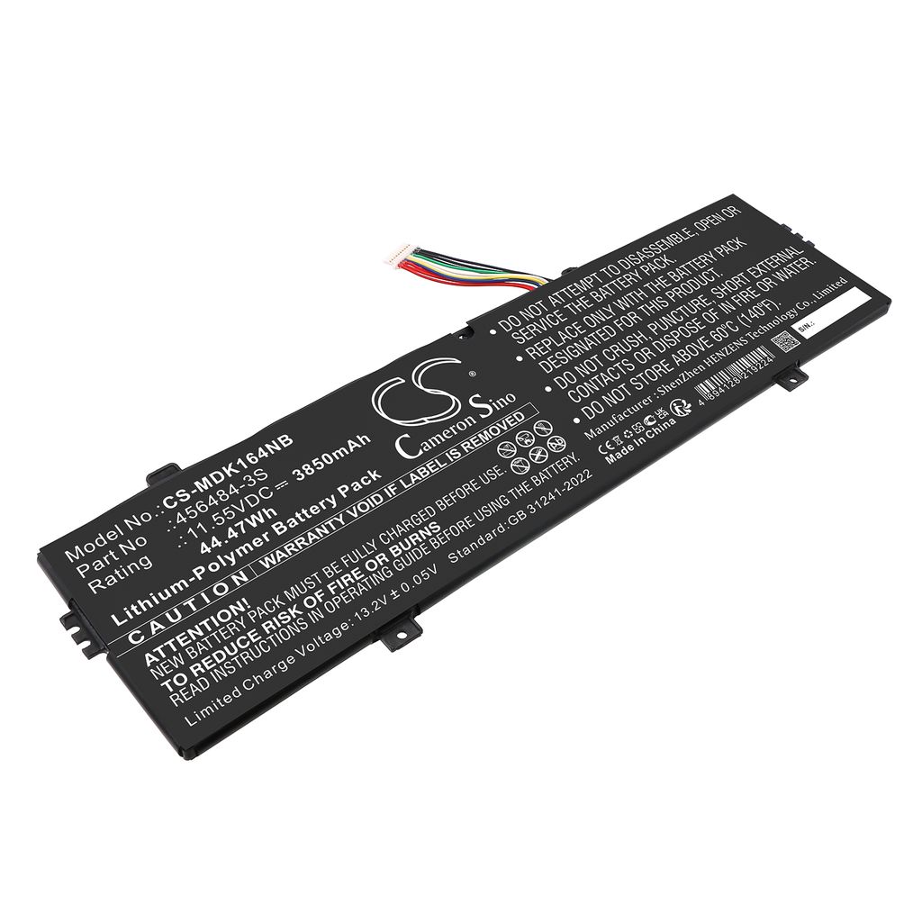 Batteri til Medion 456484-3S 3850 mAh