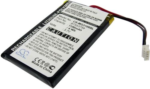 Batteri til Typhoon BT553759 1100 mAh