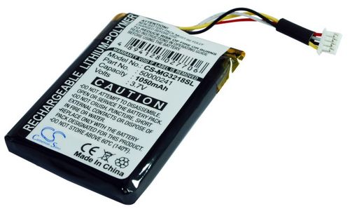 Batteri til Typhoon 50000214 1050 mAh