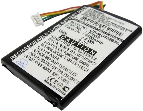 Batteri til Typhoon M10A,CM-2 1100 mAh