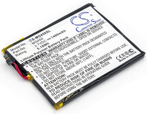Batteri til Typhoon 1400 mAh