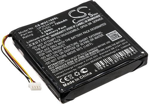Batteri til Magellan UF553436G,ER-009311 700 mAh