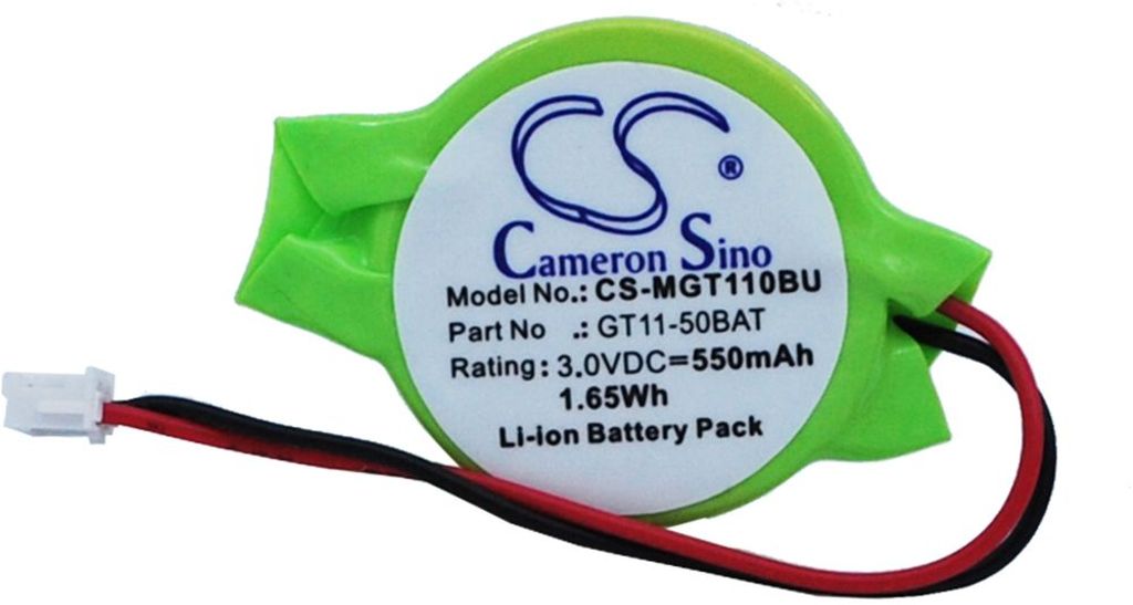 Batteri til Mitsubishi GT11-50BAT,FX3U-32BL 550 mAh