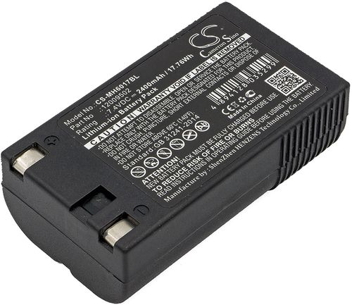 Batteri til Paxar 120095,12009502 2400 mAh
