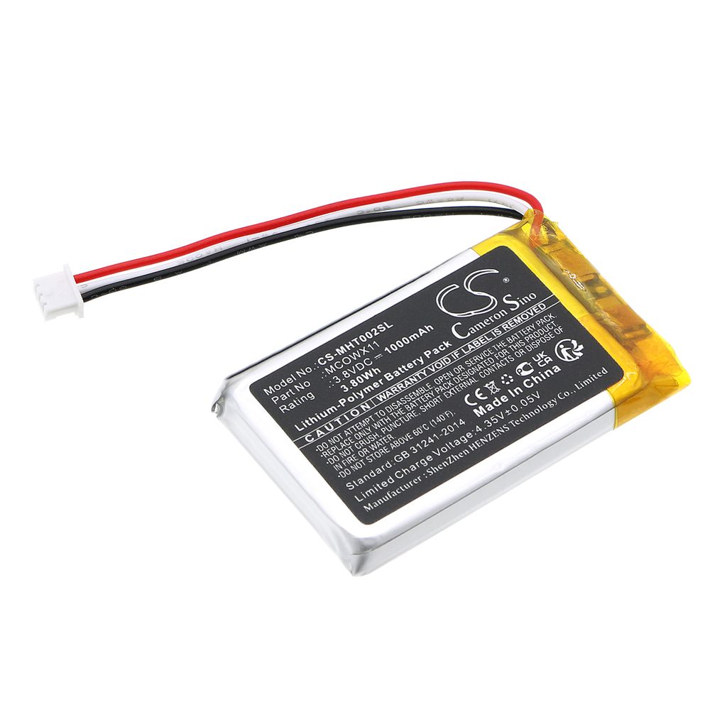 Batteri til Microsoft MCOWX11 1000 mAh