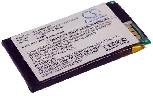 Batteri til Mitac E4MT131323H12,338937010109 1400 mAh