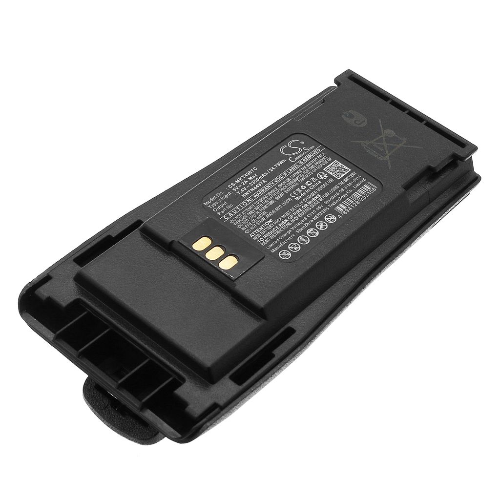 Batteri til Motorola NNTN4496,NNTN4496AR,NTN4497,NTN4497AR,NNTN4497,NNTN4497A,NNTN4497AR,NNTN4851,NNTN4851A,NNTN4851AR,NN 3350 mAh