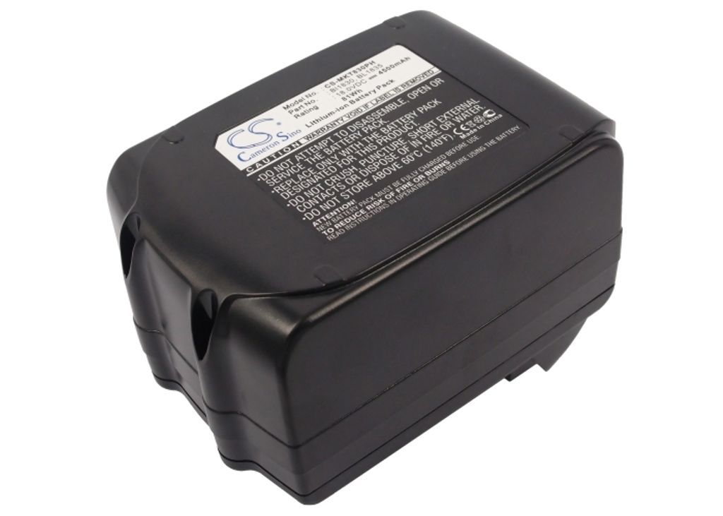 Batteri til Makita BL1830,194205-3,BL1835,LXT400,194204-5,194309-1,BL1815,BL1840,XRU02Z,BL1850,194230-4,197265-04,19726 4500 mAh