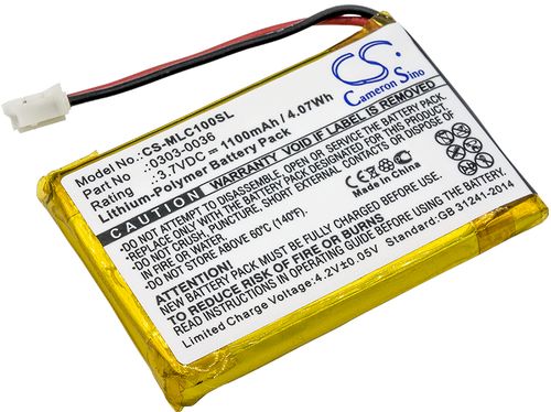 Batteri til Minelab 0303-0036 1100 mAh