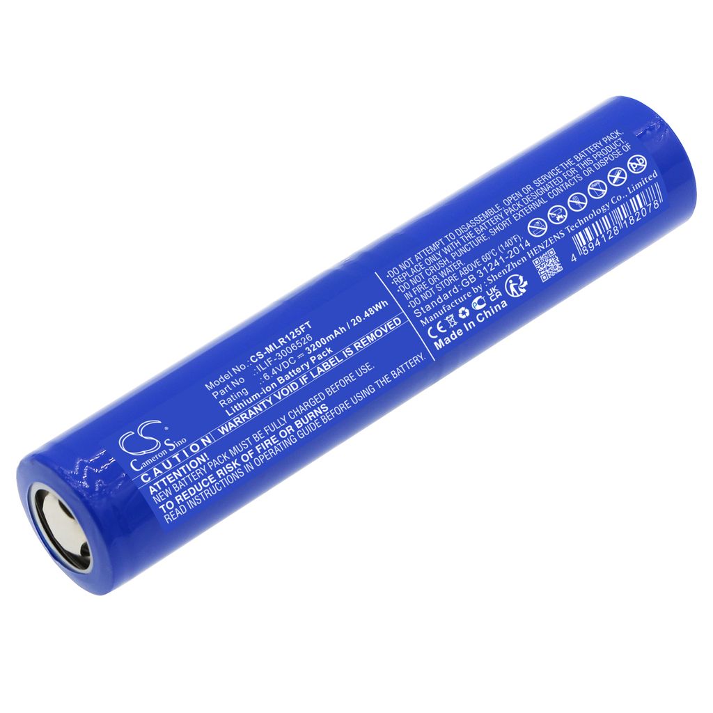Batteri til Maglite ILIF-3006526 3200 mAh