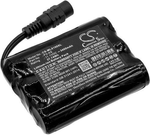 Batteri til Minelab P3-XS 3400 mAh