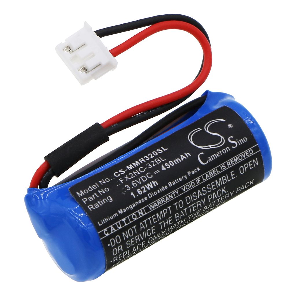Batteri til Mitsubishi FX2NC-32BL,LS14500-MF-104842,LS14500-MF 450 mAh