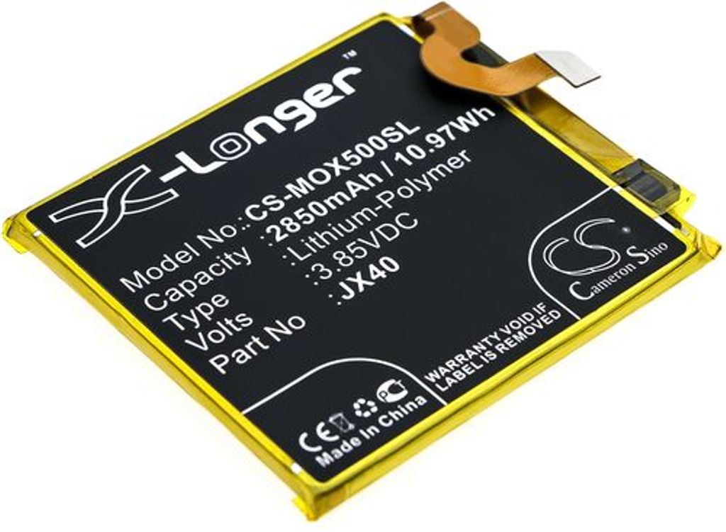 Batteri til Motorola JX40 2850 mAh