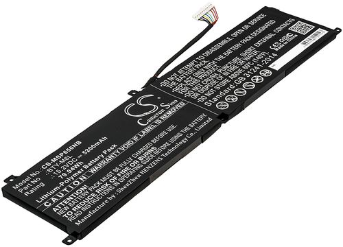 Batteri til MSI BTY-M6L 5200 mAh