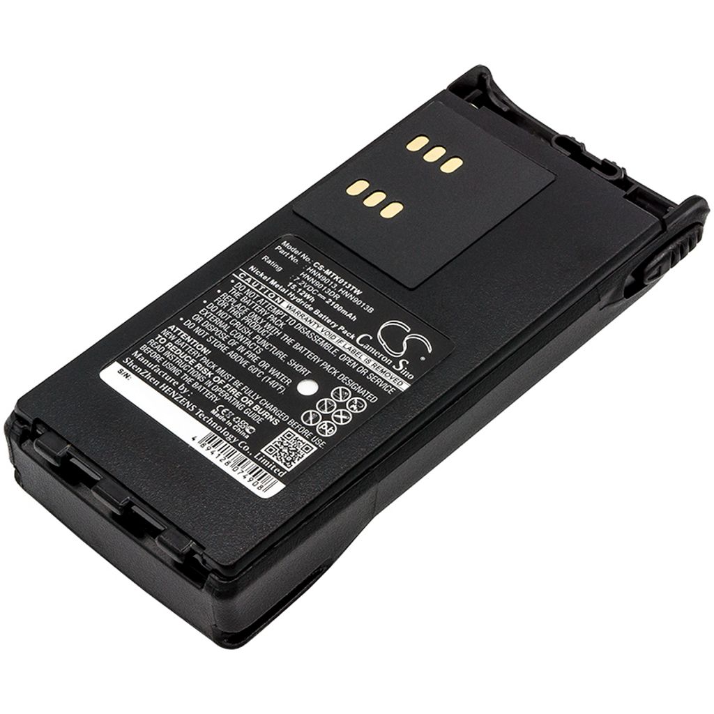 Batteri til Motorola HMNN4151,HMNN4151AR,HMNN4154,HMNN4158,HMNN4159,HNN4001,HNN4003,HNN9008,HNN9008A,HNN9008AR,HNN9009,HN 2100 mAh