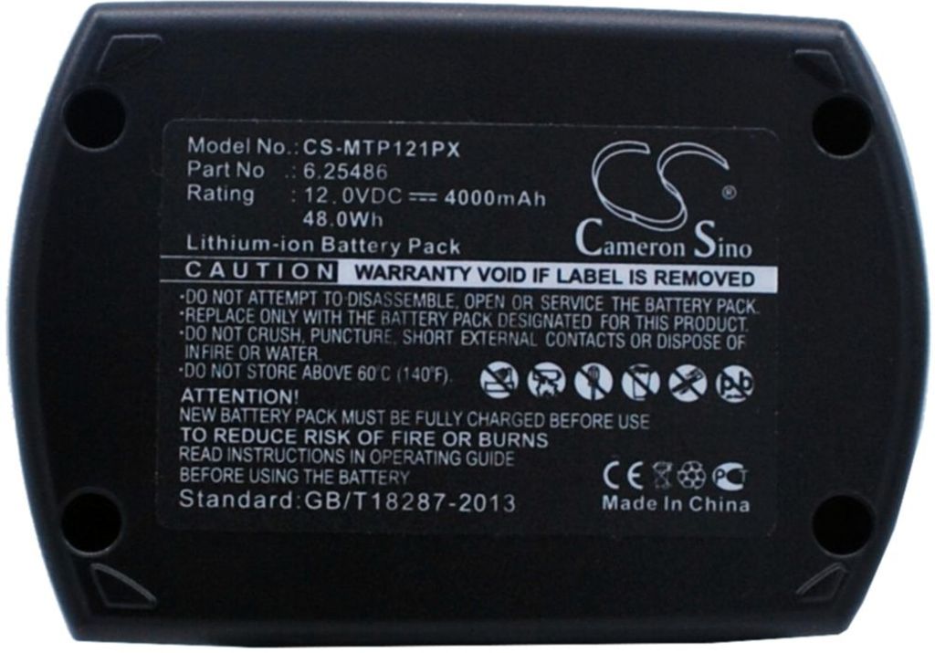 Batteri til Metabo 6.25486 4000 mAh