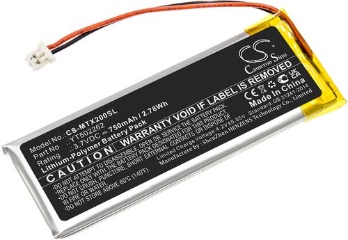 Batteri til Midland YT502262 750 mAh