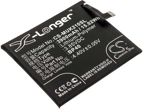Batteri til Xiaomi BP40 3900 mAh