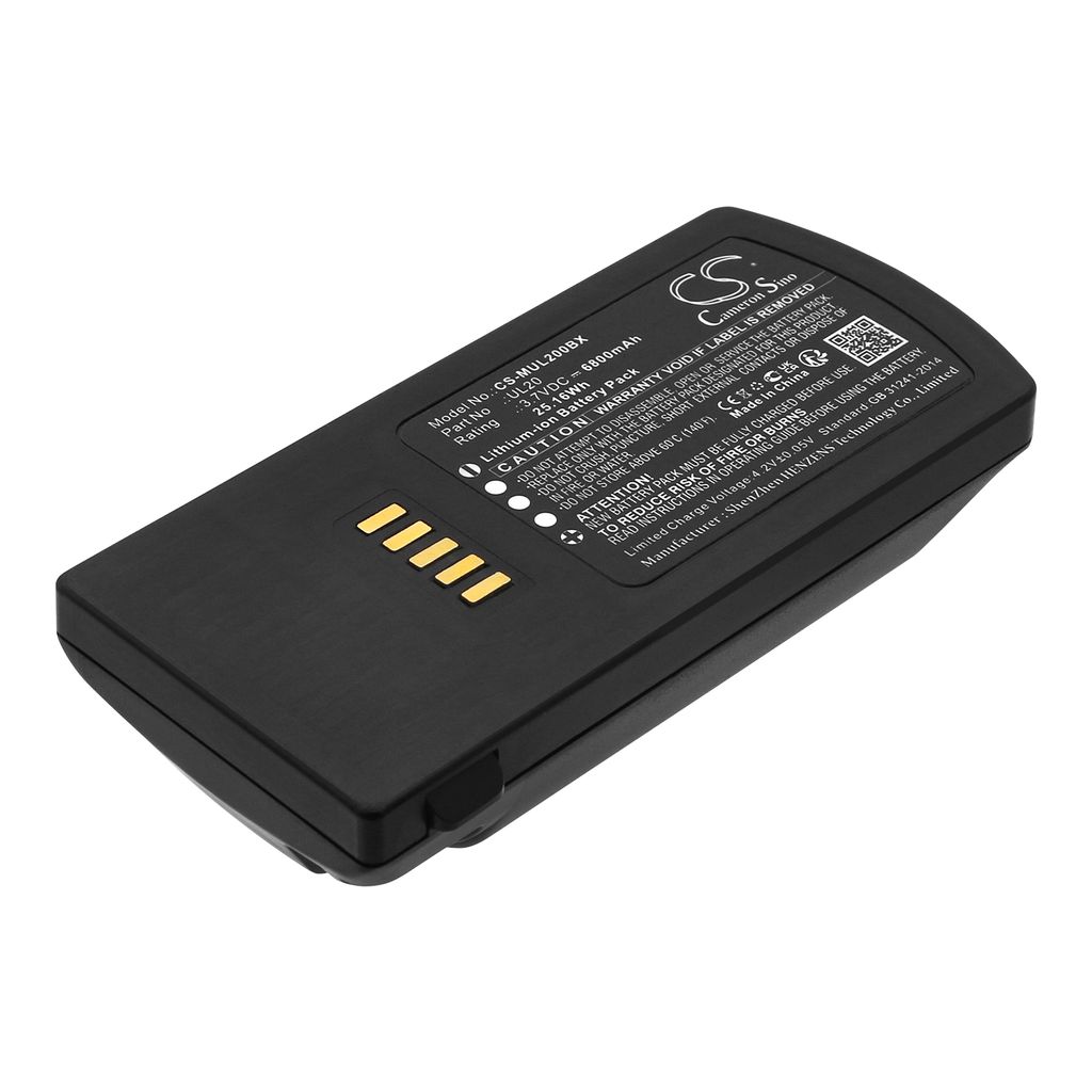 Batteri til M3 Mobile UL20-BATT-F67 6800 mAh