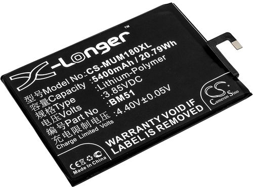 Batteri til Xiaomi BM51 5400 mAh