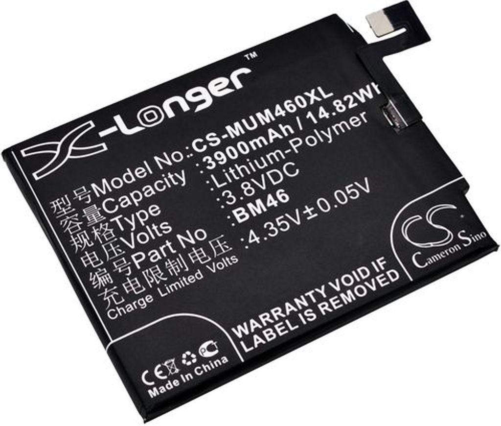 Batteri til Xiaomi BM46 3900 mAh