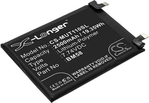 Batteri til Xiaomi BM58 2500 mAh