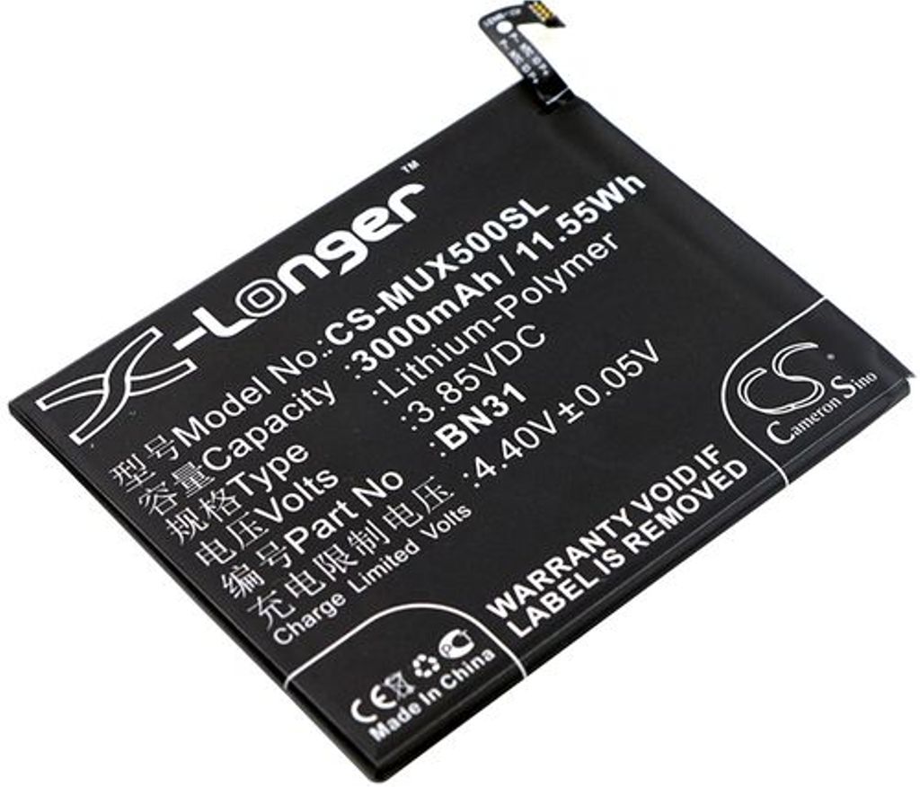 Batteri til Redmi BN31 3000 mAh