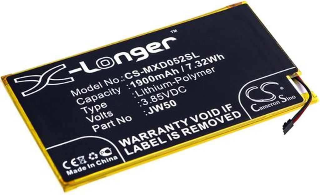Batteri til Motorola JW50 1900 mAh