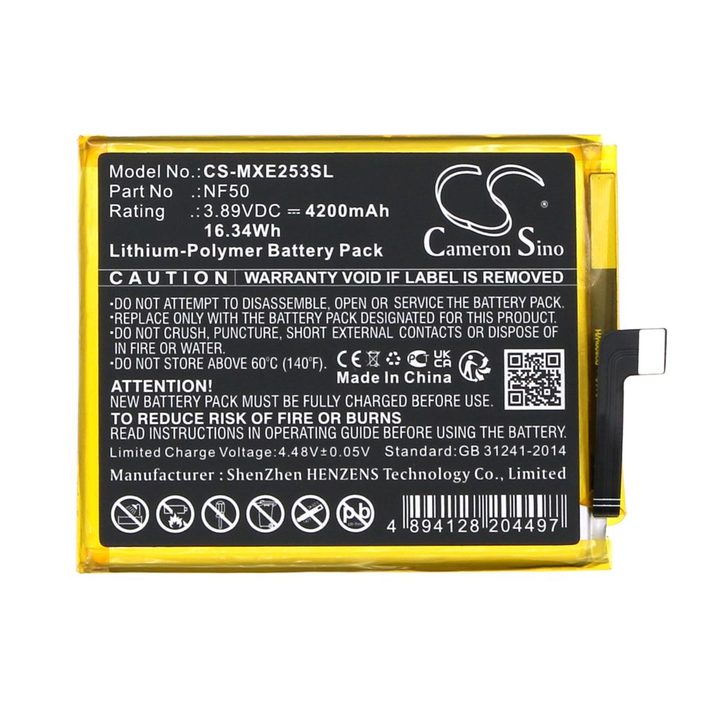 Batteri til Motorola NF50 4200 mAh