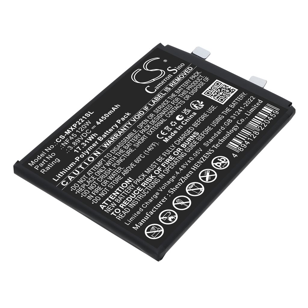 Batteri til Motorola NF45 120W 4450 mAh