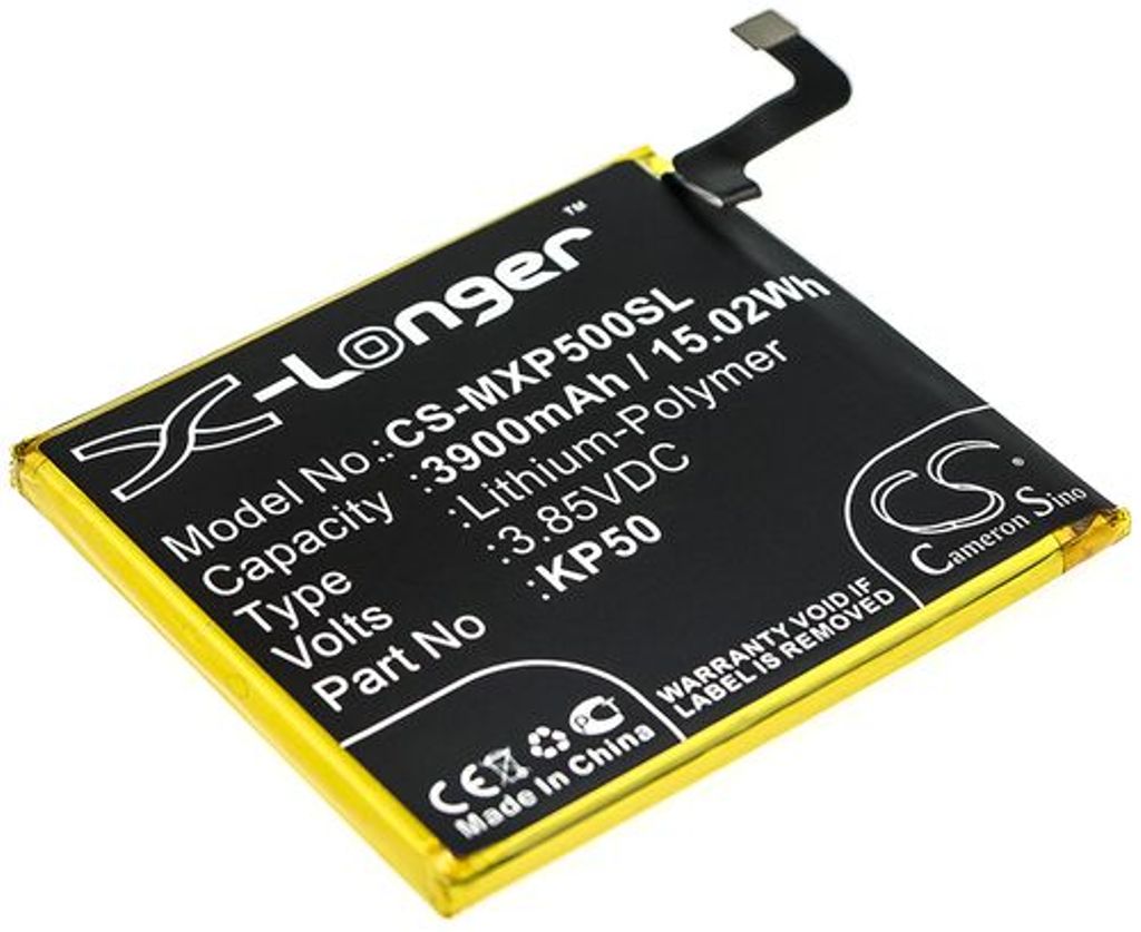 Batteri til Motorola KP50 3900 mAh